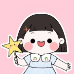 超萌的胖女孩卡通头像图片