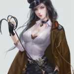 女王范霸气的动漫御姐头像图片