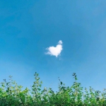 唯美高清天空的图片蓝色头像
