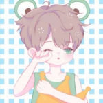 微信超甜的情头动漫可爱卡通图片