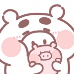 情头一半一张可爱卡通高清的萌系图片