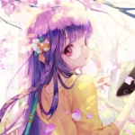 卡通女头像唯美有气质图片