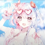 萌萌哒的动漫女头甜美可爱图片