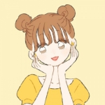 可爱漂亮的卡通女头图片