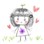 简笔画可爱萌萌哒的一对情头图片