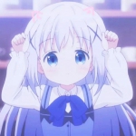 蓝色系可爱高清女头图片