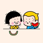 qq情头可爱动漫卡通一对