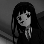 黑暗系高清丧丧的动漫女头图片