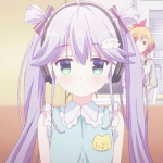 可爱高清的双马尾萝莉女动漫头像图片