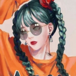 动漫女头酷酷的高清唯美的图片