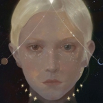 星空系意境好看高清的女头图片