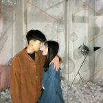 QQ真人情头两张一对图片