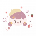 可爱的情头卡通呆萌一对高清图片