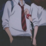 动漫不露脸的部位半身情头图片