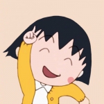 可爱樱桃小丸子高清萌头像图片