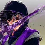 超酷帅气的伍六七拿刀头像图片