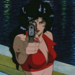 女生拿枪高清霸气的头像图片