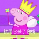 可爱小猪佩奇表情包社会人头像图片