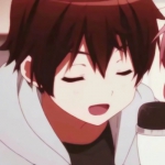 动漫情头一对两张超级有爱的图片