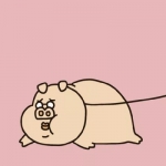 情头一对两张超萌的二次元卡通可爱图片