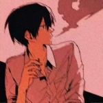 优质高清动漫版很酷很丧很抑郁的男头像图片