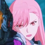 霸气的女生复古日本旧动漫高清头像图片