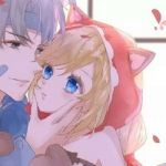 动漫好看高清的超甜情头两张图片