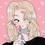 微信手绘好看高清的女孩子头像图片