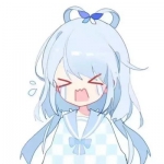 表情超萌的卡通女头像可爱高清图片