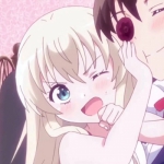 动漫超甜可爱高清情头图片