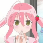 动漫少女心可爱粉色女头高清超萌的图片