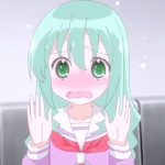 二次元呆萌卡哇伊高清女头图片