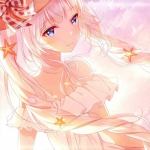 唯美可爱女孩卡通好看高清的头像图片