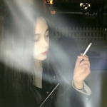 伤感高清女头侧脸头像图片