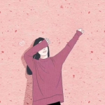 简单高清可爱的干净动漫情头图片