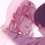 情头高清一对两张的漫画亲密图片