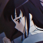 动漫高清丧风格的卡通头像女图片