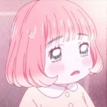 动漫粉色系超萌的可爱活泼女头高清图片