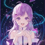 动漫高清星河系梦幻的唯美星空闺蜜头像图片