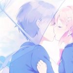 动漫一对两张的情头温柔系图片