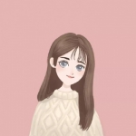 微信高清简单的手绘知性优雅气质头像图片
