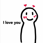 微信一对两张的可爱简单卡通情头图片