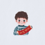 喜庆可爱的2024头像图片