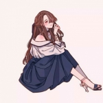 2024好看高清的QQ女生漫画头像图片