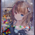 二次元好看高清的异瞳头像女图片