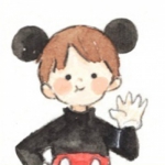 可爱好看高清的卡通情侣呆萌一对两张图片