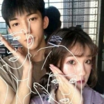 可爱情头一对两张好看高清的真人图片