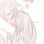 可爱超甜高清一对两张亲密卡通情头图片