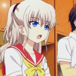 动漫高清一对两张的charlotte夏洛特情头图片