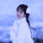 冬季唯美超清清新的头像女孩图片